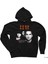 Depeche Mode Group Siyah Fermuarlı Kapşonlu Sweatshirt 1