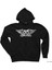 Aerosmith Wings Siyah Fermuarlı Kapşonlu Sweatshirt 1