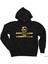Command Conquer Logo Siyah Fermuarlı Kapşonlu Sweatshirt 1