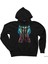Spiderman Mysterio Siyah Fermuarlı Kapşonlu Sweatshirt 1