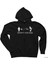 Guitar Know Your Gear Siyah Fermuarlı Kapşonlu Sweatshirt 1