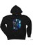 13 Reasons Why Clay Jensen Siyah Fermuarlı Kapşonlu Sweatshirt 1