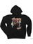 Aerosmith Grup Siyah Fermuarlı Kapşonlu Sweatshirt 1