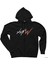Shift W Siyah Fermuarlı Kapşonlu Sweatshirt 1