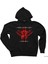 Apocalyptica Im Not Jesus Siyah Fermuarlı Kapşonlu Sweatshirt 1