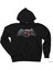 Superman V Batman Logo Siyah Fermuarlı Kapşonlu Sweatshirt 1