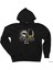 Daft Punk Siyah Fermuarlı Kapşonlu Sweatshirt 1