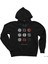 Twent One Pilots Siyah Fermuarlı Kapşonlu Sweatshirt 1
