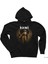 Behemoth Cover Siyah Fermuarlı Kapşonlu Sweatshirt 1
