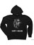 Kurt Cobain Lyrics Siyah Fermuarlı Kapşonlu Sweatshirt 1