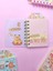Sevimli Capybara Kapibara Ayraçlı Mini Not Defteri (9X14,5 Cm) - Mavi 3