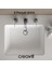 Giza Lavabo Armatürü Krom 3 Delikli Sifonlu 3
