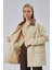 Vizon Oversize Casual Midi Trençkot 4
