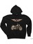 Harley Davidson Fat Bob Siyah Fermuarlı Kapşonlu Sweatshirt 1