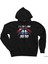 Iron Man I Love You 3000 Siyah Fermuarlı Kapşonlu Sweatshirt 1