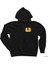 Rockstar Logo Siyah Fermuarlı Kapşonlu Sweatshirt 1