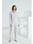 Angelique Uzun Kol Kadın Pijama Takım 21504 1