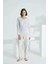 Angelique Uzun Kol Kadın Pijama Takım 21504 4