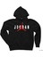 Air Jordan Classic Siyah Fermuarlı Kapşonlu Sweatshirt 1