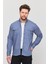 Erkek Mint Slim Fit Dar Kalıp Pamuklu Kot Gömlek 1