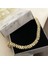 Kadın Kadın Bileklik Damla Su Yolu Kararmaz Xuping Vip Seri 14 Ayar Gold 17+2cm 5
