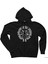 Hellsing Ultimate Symbol Siyah Fermuarlı Kapşonlu Sweatshirt 1