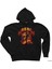 Harry Potter Gryffindor Official Siyah Fermuarlı Kapşonlu Sweatshirt 1