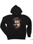 Narcos Artwork Siyah Fermuarlı Kapşonlu Sweatshirt 1