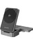 SW-CWF116 Telefon Kulaklık Akıllı Saat 15W 3 In 1 Magsafe Iq2 Kablosuz Şarj Cihazı Siyah 1