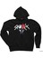 Skrillex Punisher Siyah Fermuarlı Kapşonlu Sweatshirt 1