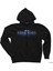 Eternals Logo Splash Siyah Fermuarlı Kapşonlu Sweatshirt 1