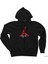 Air Jordan Flight Siyah Fermuarlı Kapşonlu Sweatshirt 1
