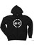 Ufc Logo Siyah Fermuarlı Kapşonlu Sweatshirt 1
