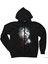 Tokyo Ghoul Siyah Fermuarlı Kapşonlu Sweatshirt 1