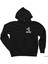 Unity Logo Siyah Fermuarlı Kapşonlu Sweatshirt 1