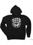 Türkçe Rap Siyah Fermuarlı Kapşonlu Sweatshirt 1