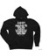 Amon Amart Battle Siyah Fermuarlı Kapşonlu Sweatshirt 1