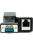 Namuny 4 Paket VGA Genişletici Erkek RJ45 Cat5 Cat6 20 M Ağ Kablosu Adaptörü Com Bağlantı Noktası Lan Ethernet Bağlantı Noktası Dönüştürücü (Yurt Dışından) 4