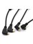 Mikro HDMI Erkek - HDMI Dişi Dönüştürücü Adaptör Kablosu Yukarı Aşağı Sağ Sol Açılı (Yurt Dışından) 4