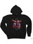 Spiderman Jump Siyah Fermuarlı Kapşonlu Sweatshirt 1