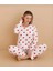 Heart Desen Mevsimlik Viskon Penye Kadın Pijama Takımı-Kalp Desen-Alt Üst Takım -Özel Viskon Kumaş 4
