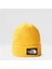 TNF Logo Box Cuffed Sarı Bere 4