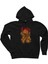 Bloodbath Skull Siyah Fermuarlı Kapşonlu Sweatshirt 1