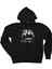 Pain Nothing Remains The Same Siyah Fermuarlı Kapşonlu Sweatshirt 1