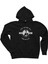 Muhammed Ali Butterfly Siyah Fermuarlı Kapşonlu Sweatshirt 1