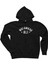 Muhammed Ali Text Siyah Fermuarlı Kapşonlu Sweatshirt 1