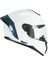 330A Rıot Sport Kapalı Kask Spoyler Beyaz -S 1