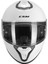 330A Rıot Sport Kapalı Kask Spoyler Beyaz -S 2