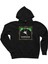 Candlemass Green Valley Siyah Fermuarlı Kapşonlu Sweatshirt 1