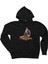 God Of War Kratos Siluet Logo Siyah Fermuarlı Kapşonlu Sweatshirt 1